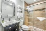 Bathroom with luxury shower
